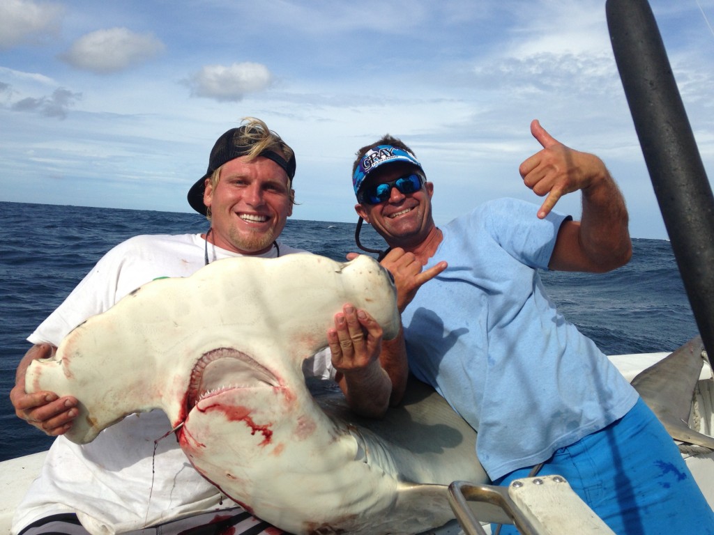 Monster hammerhead shark