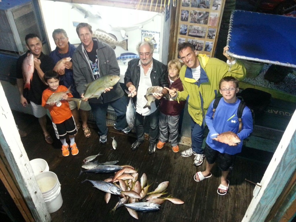 Good action caught drift fishing