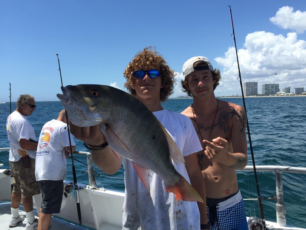 mutton snapper just caught drift fishing