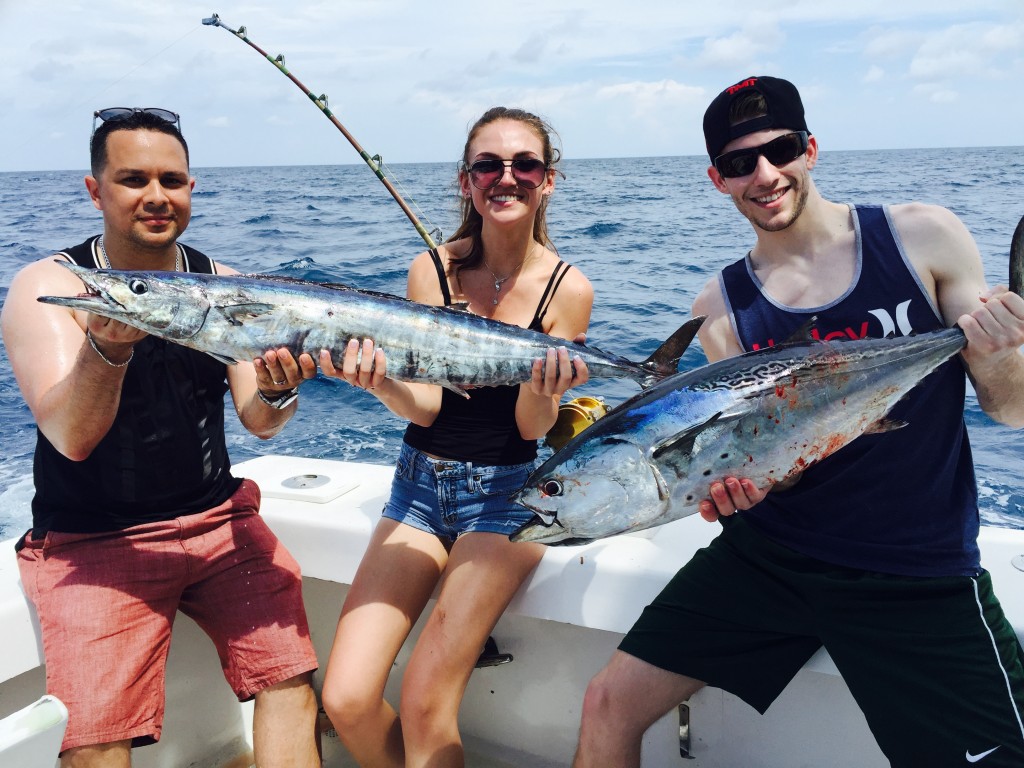 Good action on the reef.  Wahoo and bonito.
