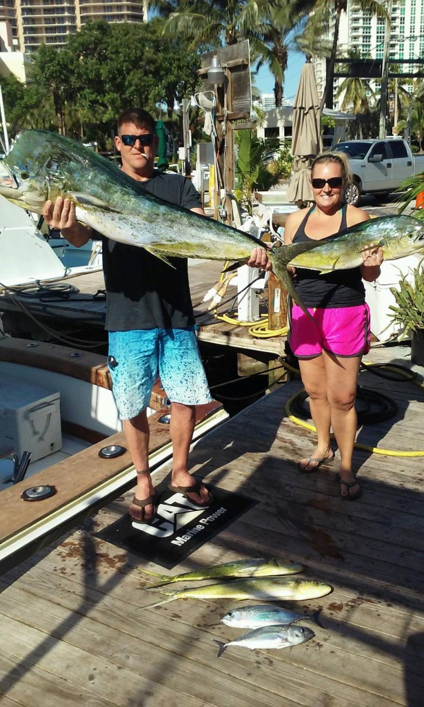 Nice dolphin catch