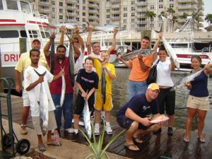 Nice catch on our drift fishing trip out of south Florida
