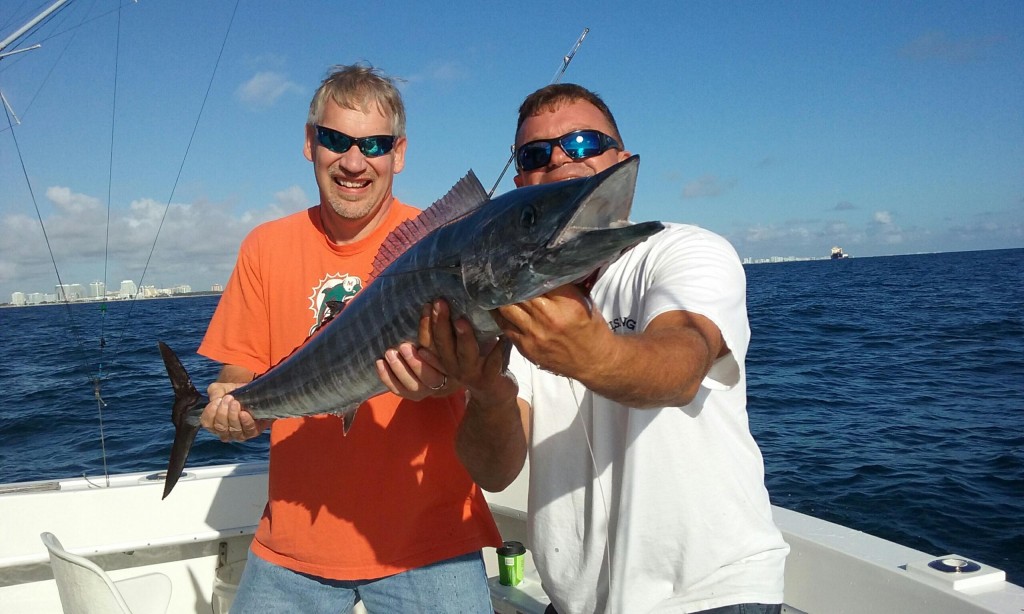 Nice wahoo caught trolling.