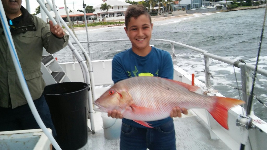 Nice mutton caught by youngster