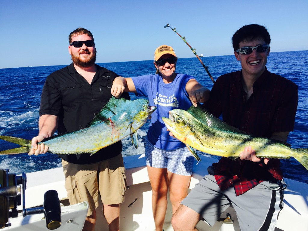 nice couple of dolphin just caught