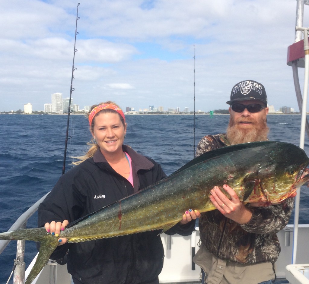 Nice dolphin caught on our drift boat.