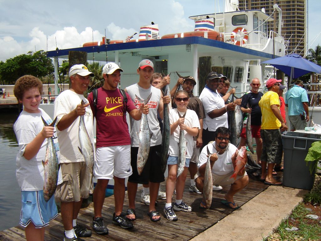 Nice catch by these families on our drift fishing trip.