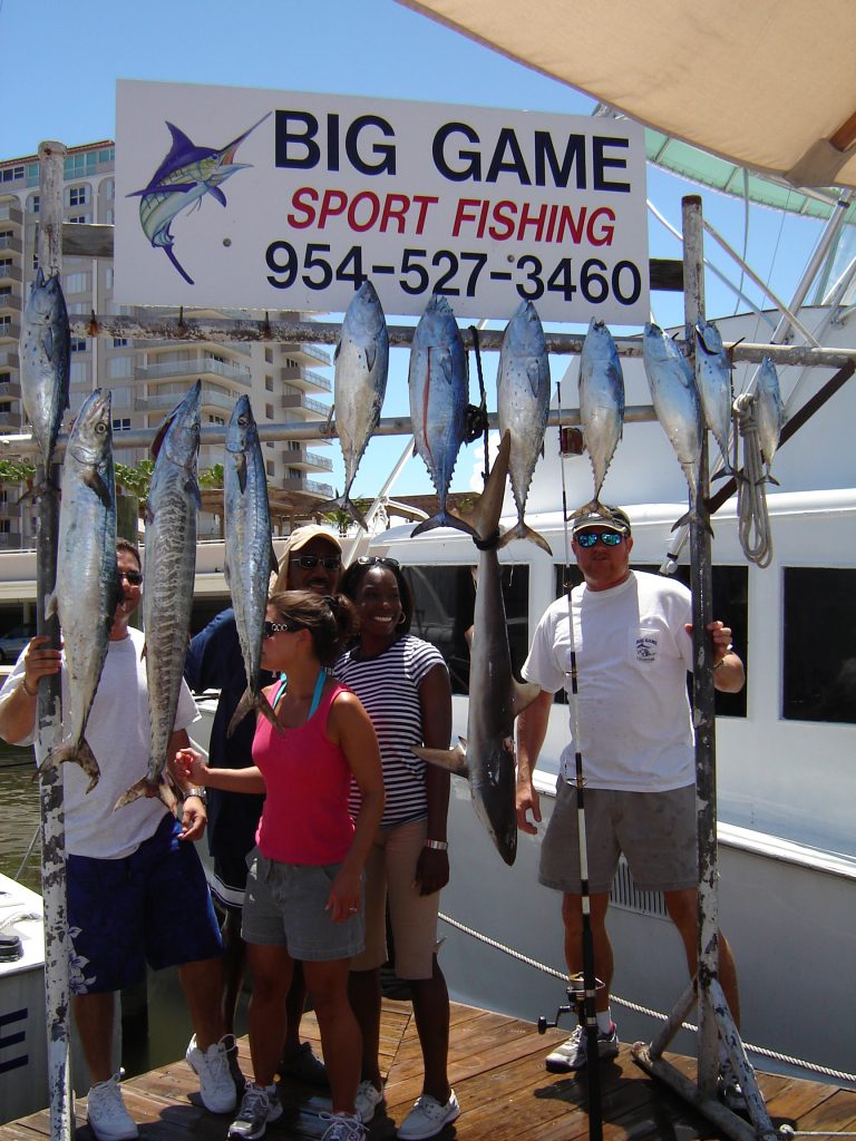 This family just did our private deep sea fishing charter in Ft Lauderdale.