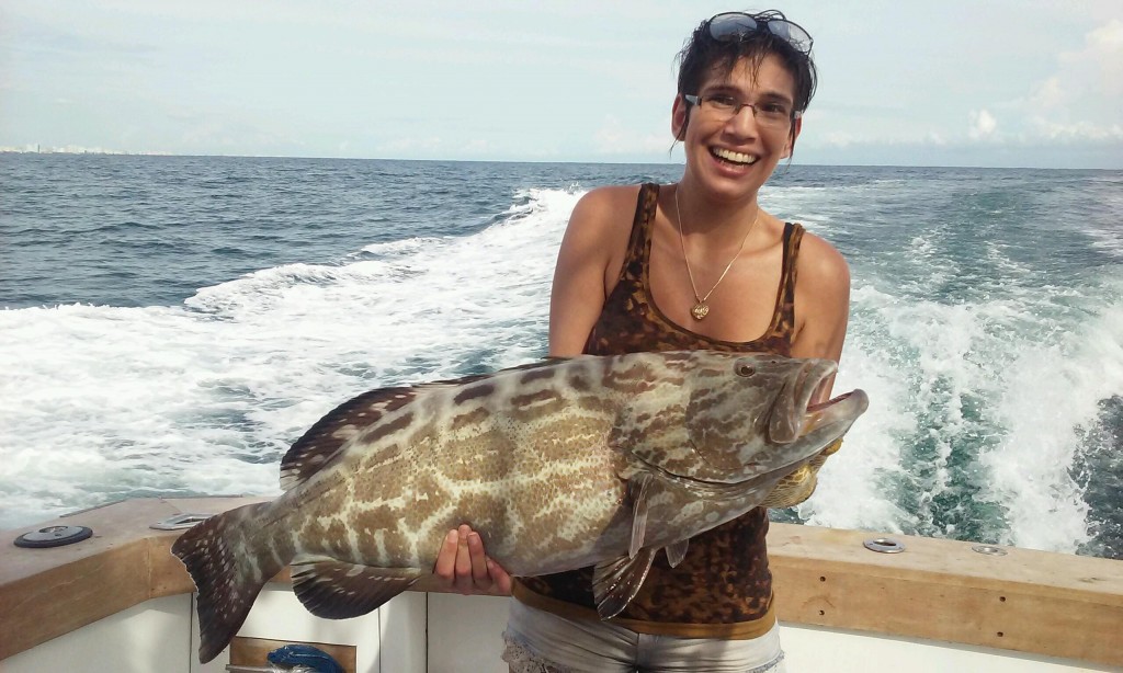 Nice grouper catch