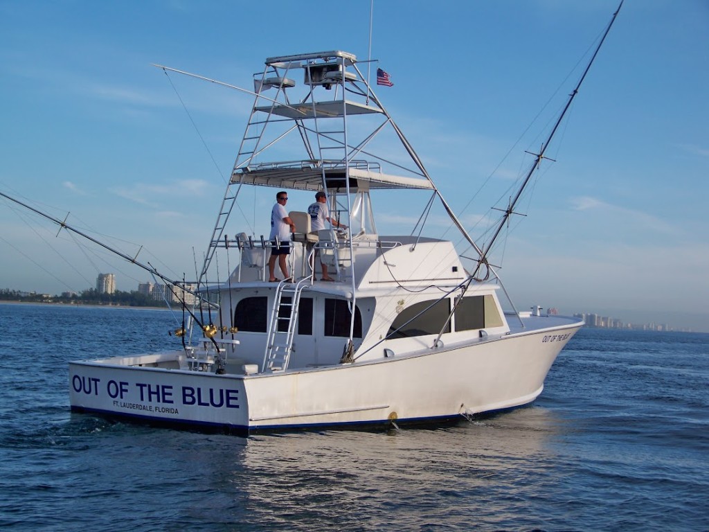 OUT OF THE BLUE Fishing Headquarters