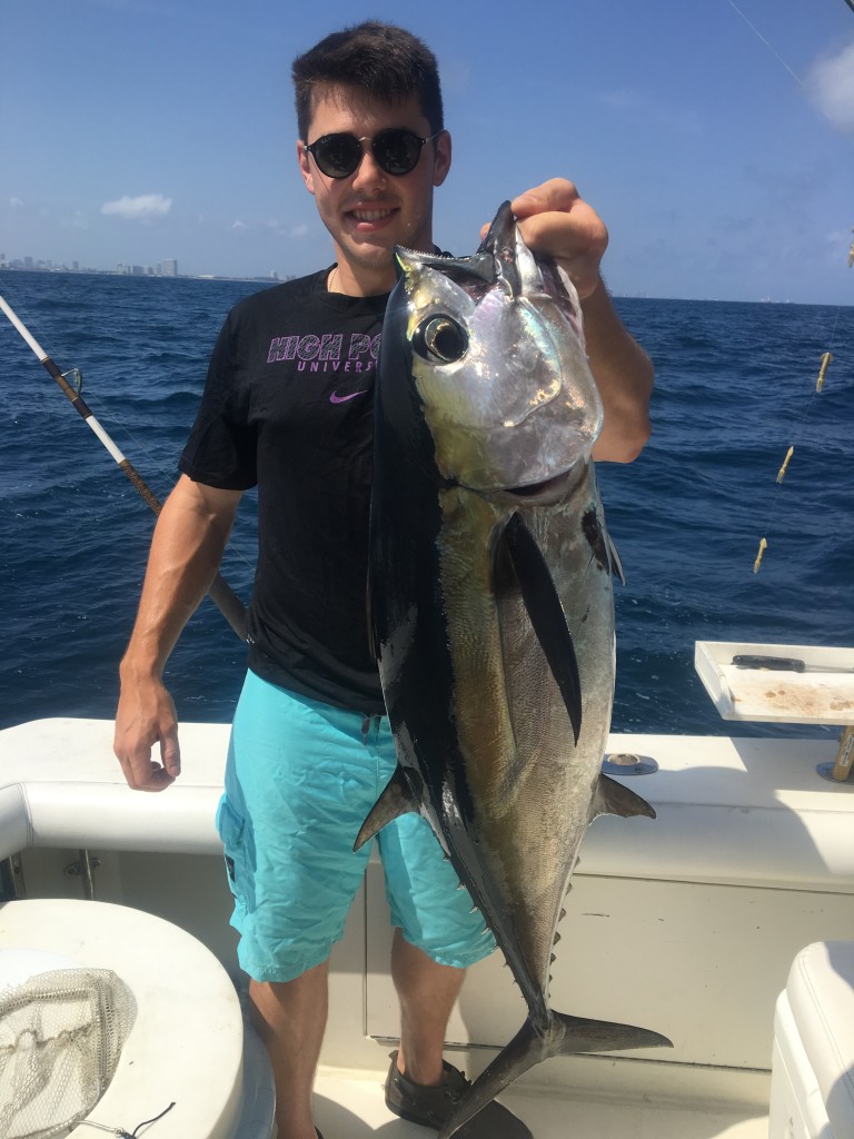 Nice tuna just caught off Ft Lauderdale