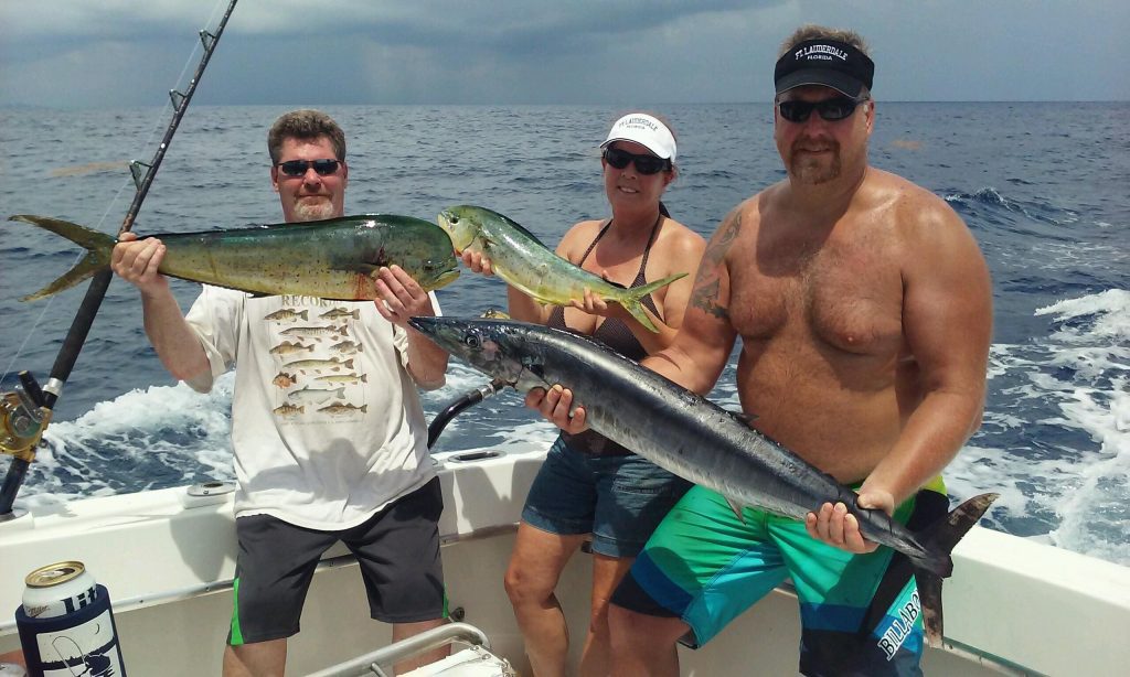 Nice catch by these lucky anglers.